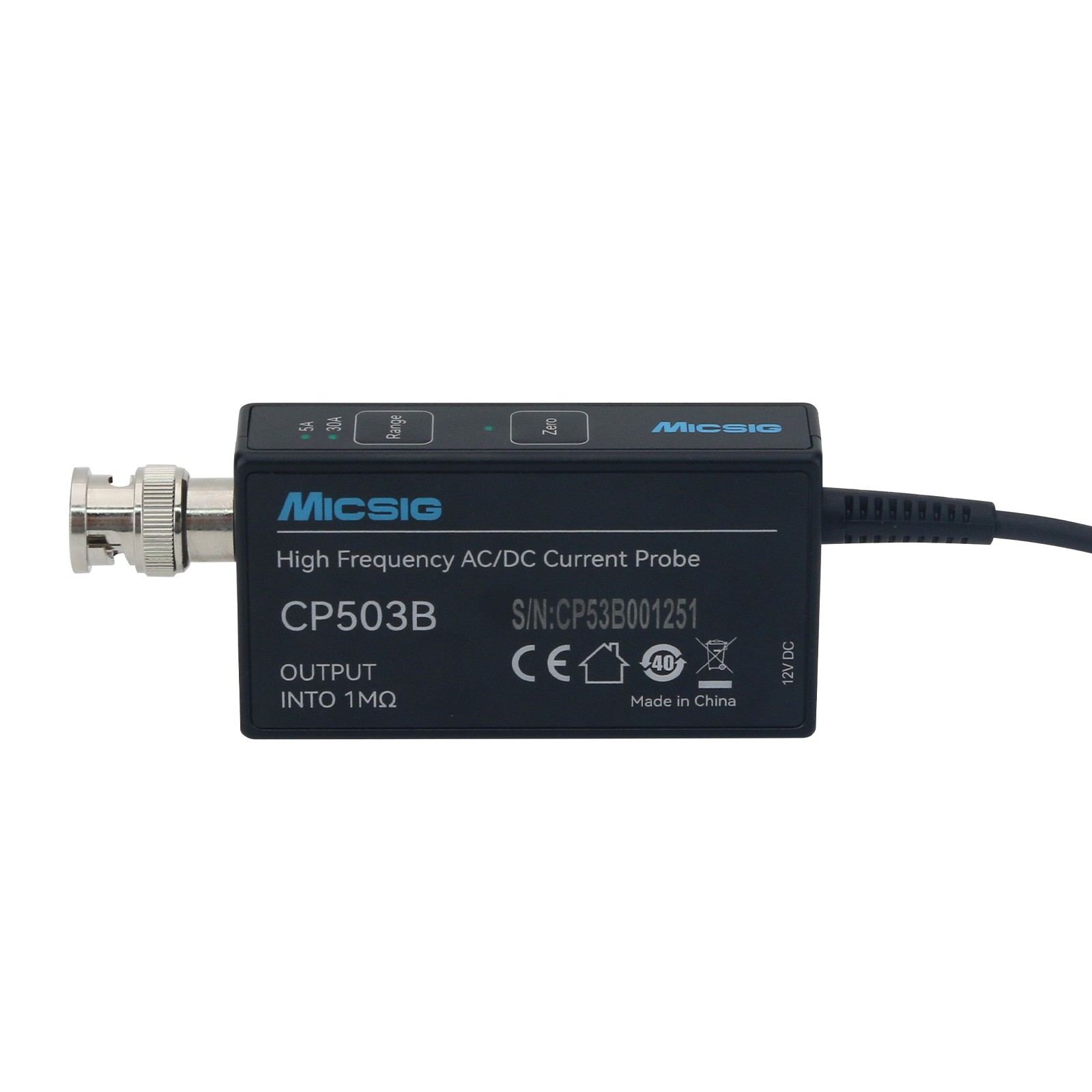Micsig CP503B 50MHz 5A/30A Dua - огляд і ціна Current Probe Ac Dc 50Mhz Oscilloscope