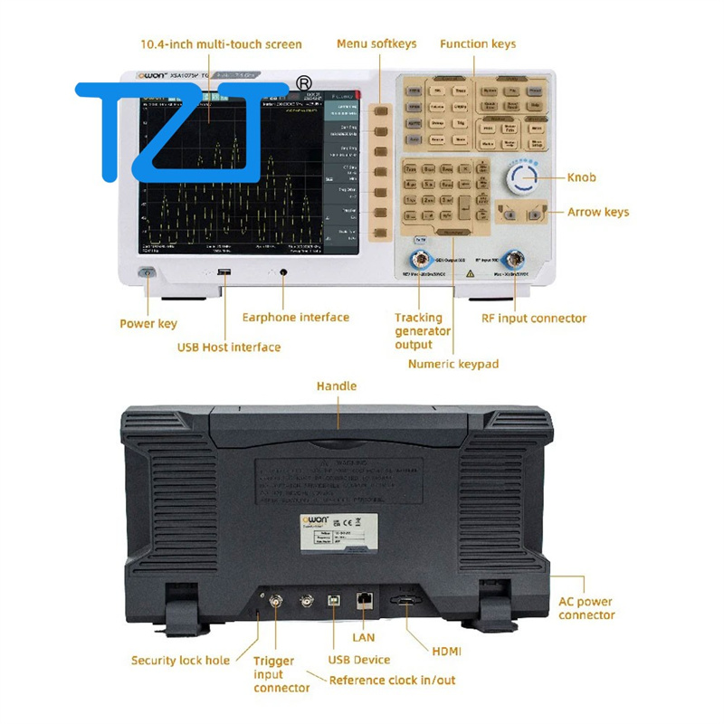 TZT OWON XSA1015P-TG/XSA1032P- - огляд і ціна Spectrum Analyzer Tracking Generator 1.5Ghz