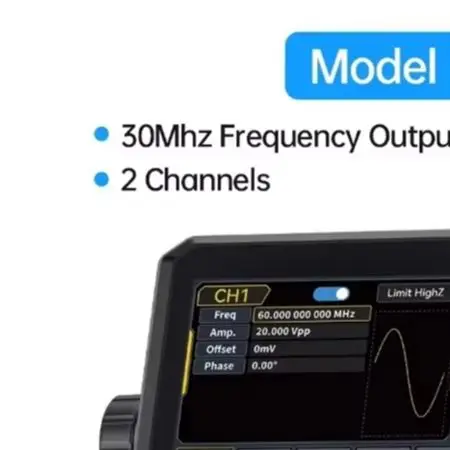 TSG6020 60MHz Dual Channel Fun - огляд і ціна Dual Channel Arbitrary Waveform Function Generator 60Mhz