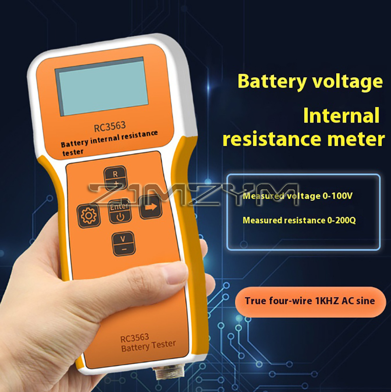 RC3563 Battery Voltage Interna - огляд і ціна Battery Internal Resistance Tester Four Wire