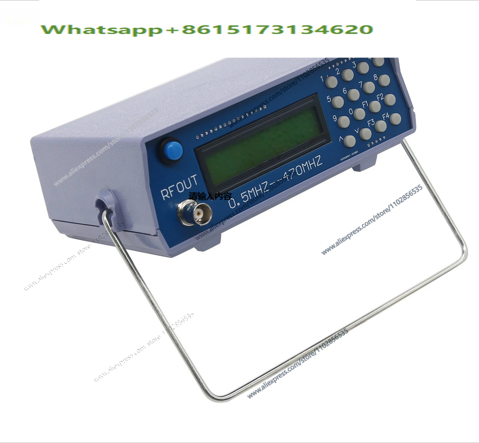 0.5Mhz-470Mhz RF Signal Genera - огляд і ціна Rf Signal Generator 0.5Mhz To 470Mhz