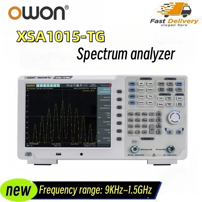 OWON XSA1015P - TG 9kHz - 1.5G - огляд і ціна Spectrum Analyzer Tracking Generator 1.5Ghz