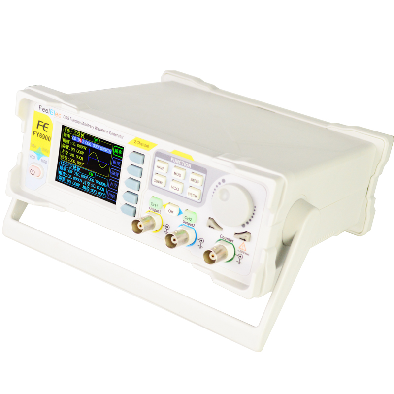 KKmoon FY6900-60M Function Sig - огляд і ціна Dual Channel Arbitrary Waveform Function Generator 60Mhz