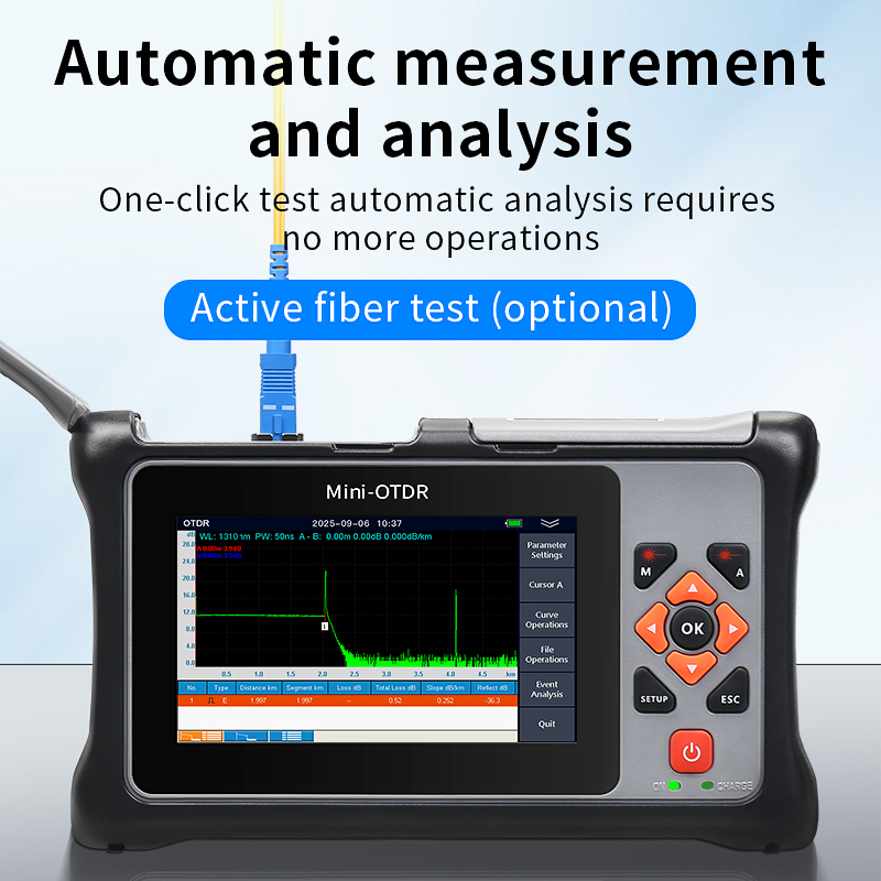 COMPTYCO KP800 OTDR 100KM 1310 - огляд і ціна Optical Time Domain Reflectometer Otdr 1310 1550Nm