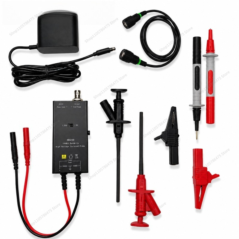For Active Probe High-voltage  - огляд і ціна High Voltage Differential Probe 100Mhz 1300V