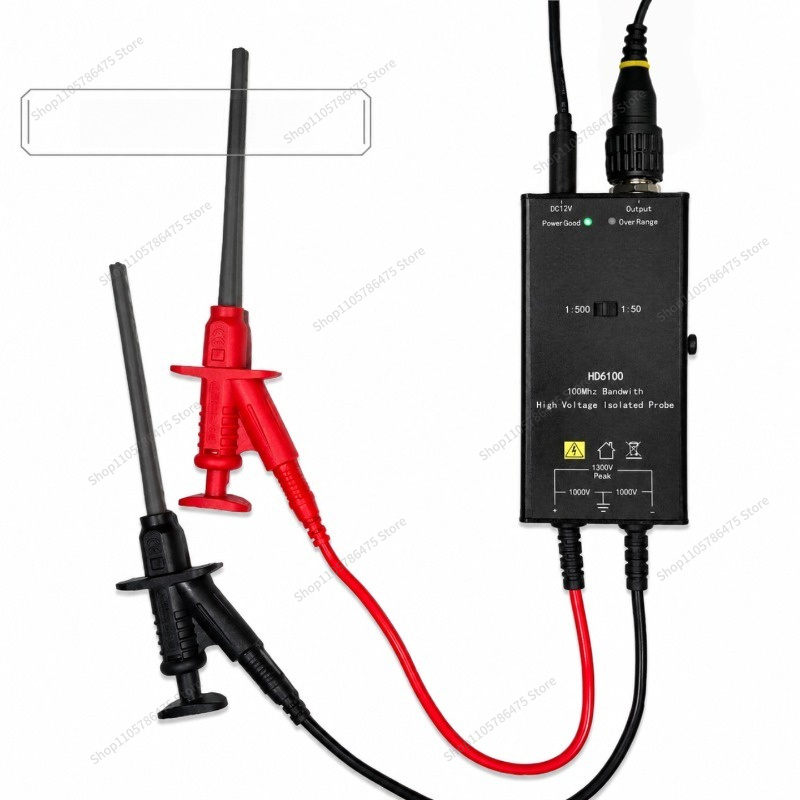 For Active Probe High-voltage  - огляд і ціна High Voltage Differential Probe 100Mhz 1300V