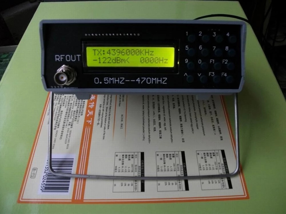 0.5Mhz-470Mhz RF Signal Genera - огляд і ціна Rf Signal Generator 0.5Mhz To 470Mhz
