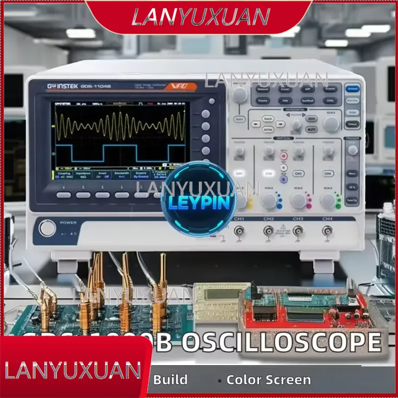 GWinstek GDS-1104B 4-Channel 1 - огляд і ціна Digital Storage Oscilloscope 4 Channel 100Mhz