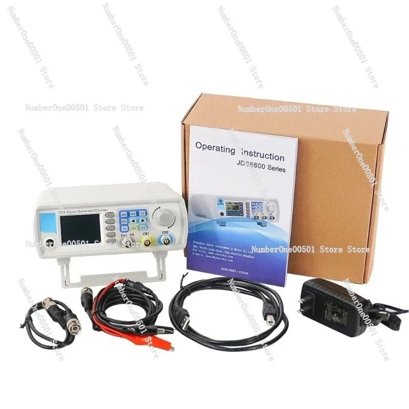 JDS6600 15/30/40/50/60MHz DDS  - огляд і ціна Dual Channel Arbitrary Waveform Function Generator 60Mhz