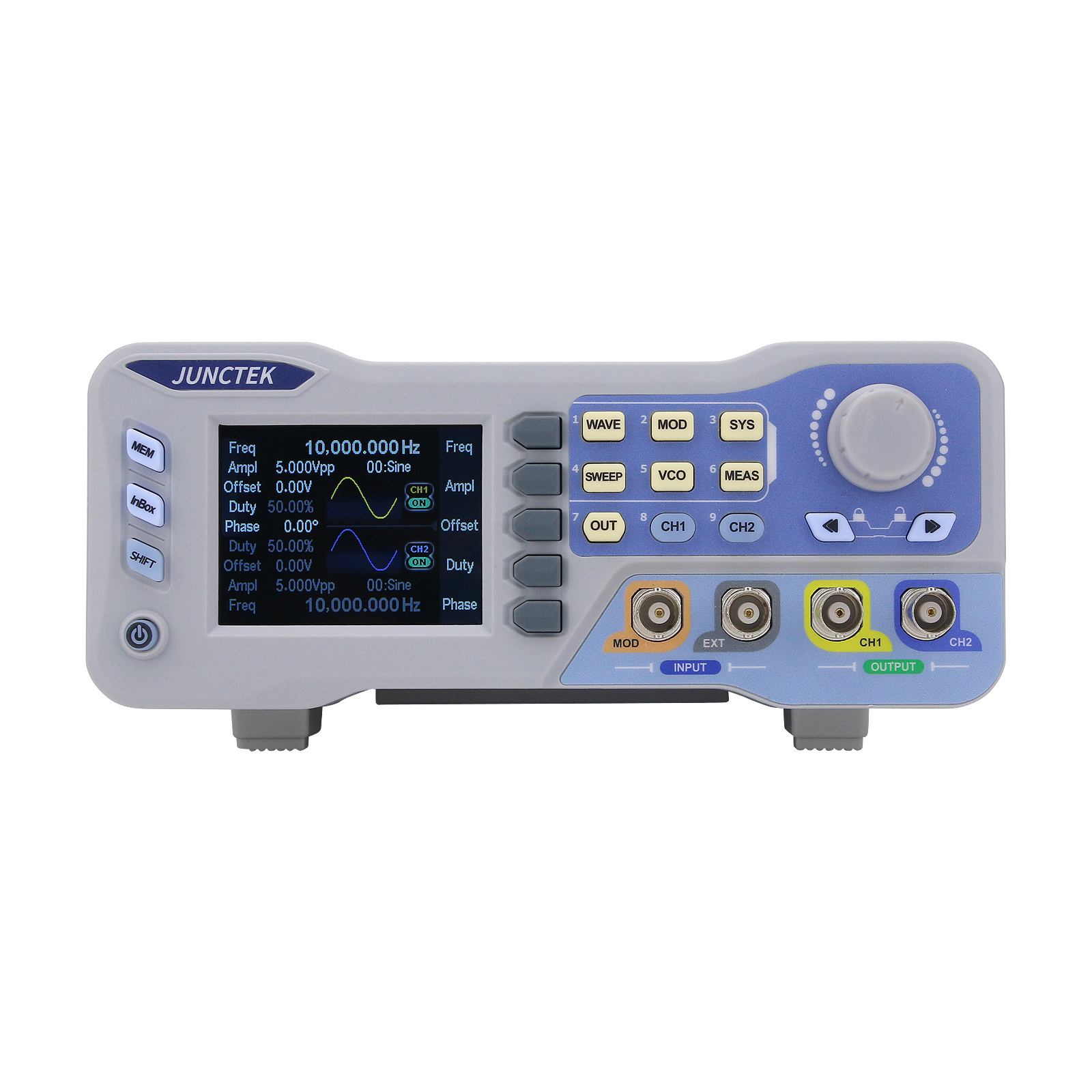 JDS8060 60MHz Dual Channel DDS - огляд і ціна Dual Channel Arbitrary Waveform Function Generator 60Mhz