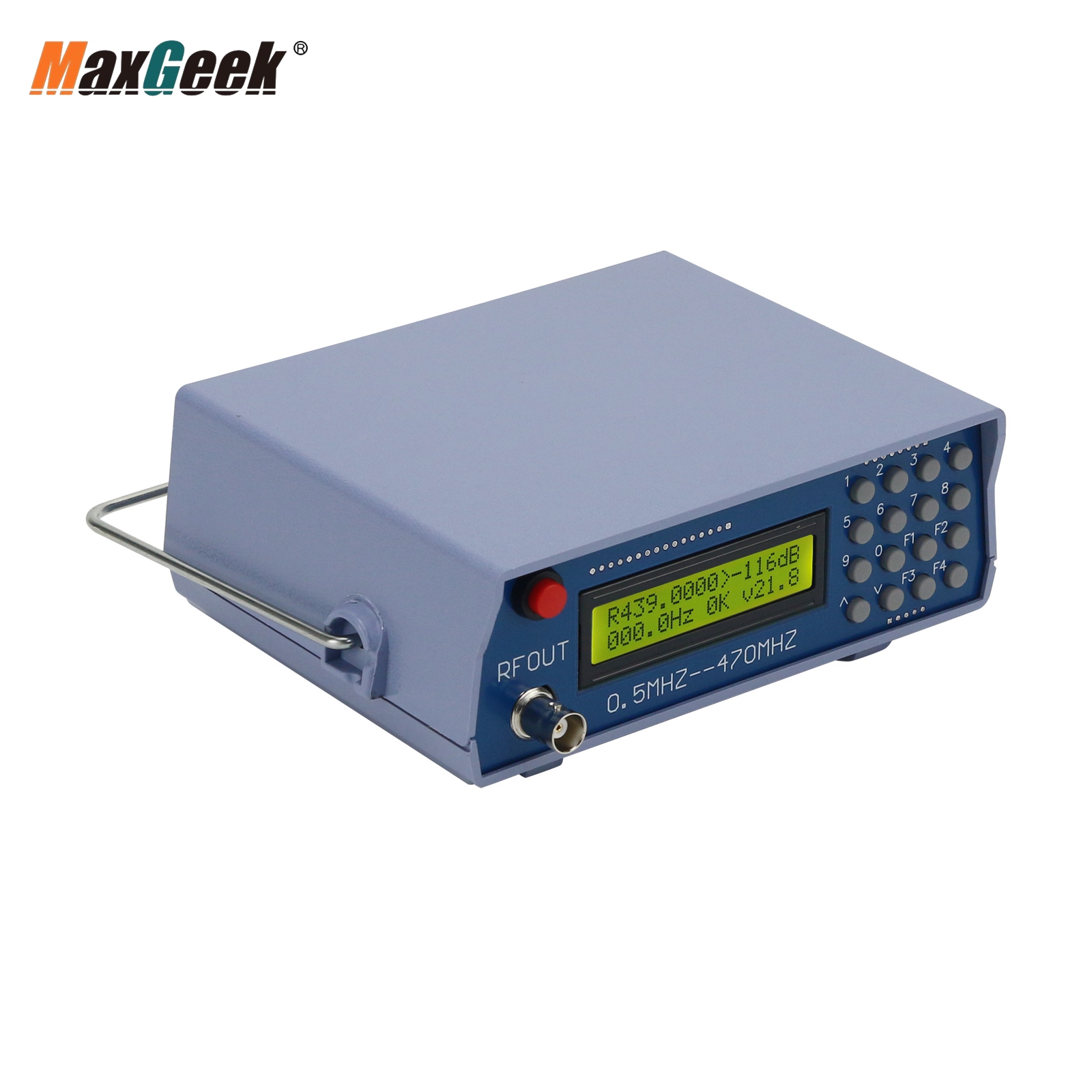 Maxgeek Signal Generator 0.5MH - огляд і ціна Rf Signal Generator 0.5Mhz To 470Mhz