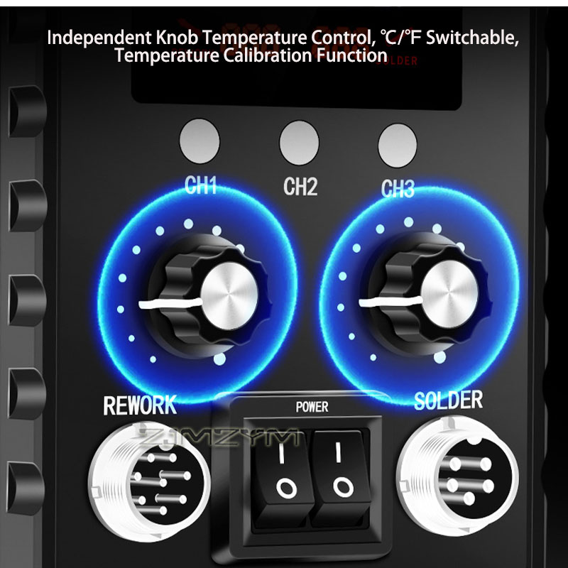 2 in 1 Hot Air Rework Station  - огляд і ціна Smd Rework Station Hot Air Soldering 2 In 1
