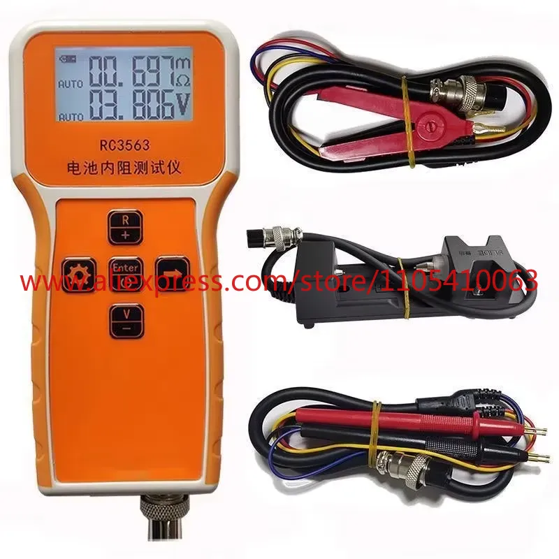 1pcs RC3563 Battery Internal R - огляд і ціна Battery Internal Resistance Tester Four Wire