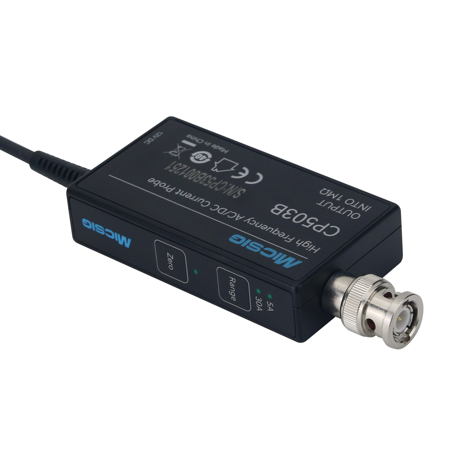 GOOD Micsig CP503B 50MHz 5A/30 - огляд і ціна Current Probe Ac Dc 50Mhz Oscilloscope
