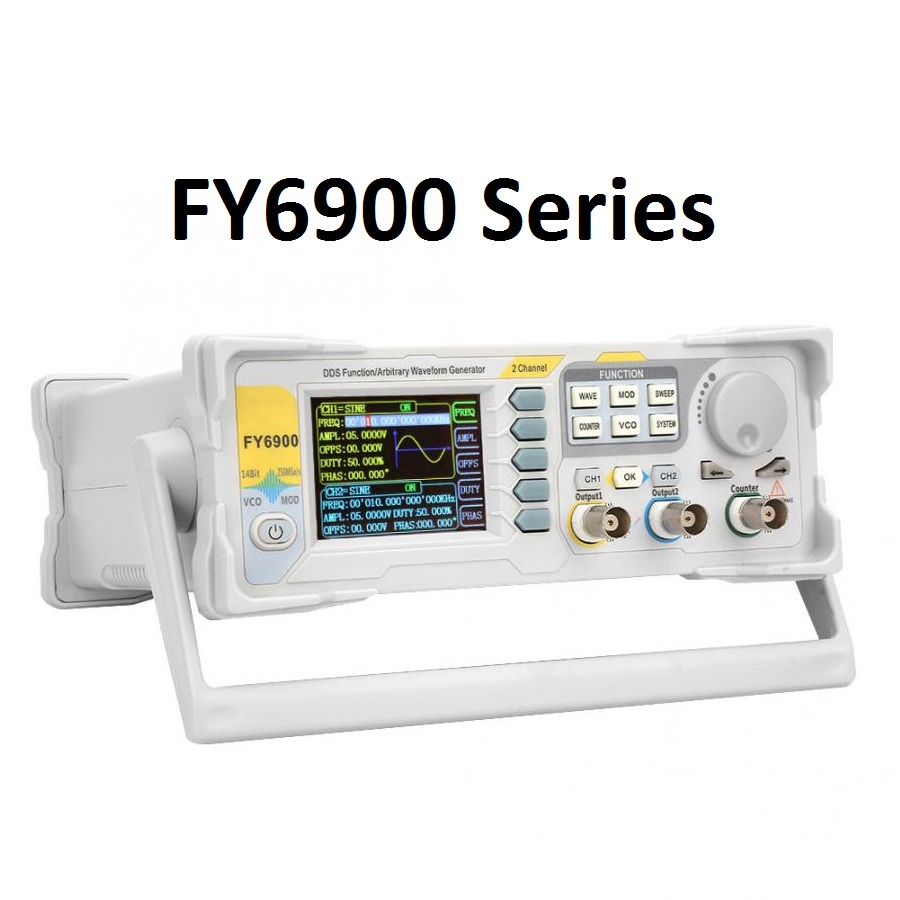 Feelelec FY6900 0-60MHz Digita - огляд і ціна Dual Channel Arbitrary Waveform Function Generator 60Mhz