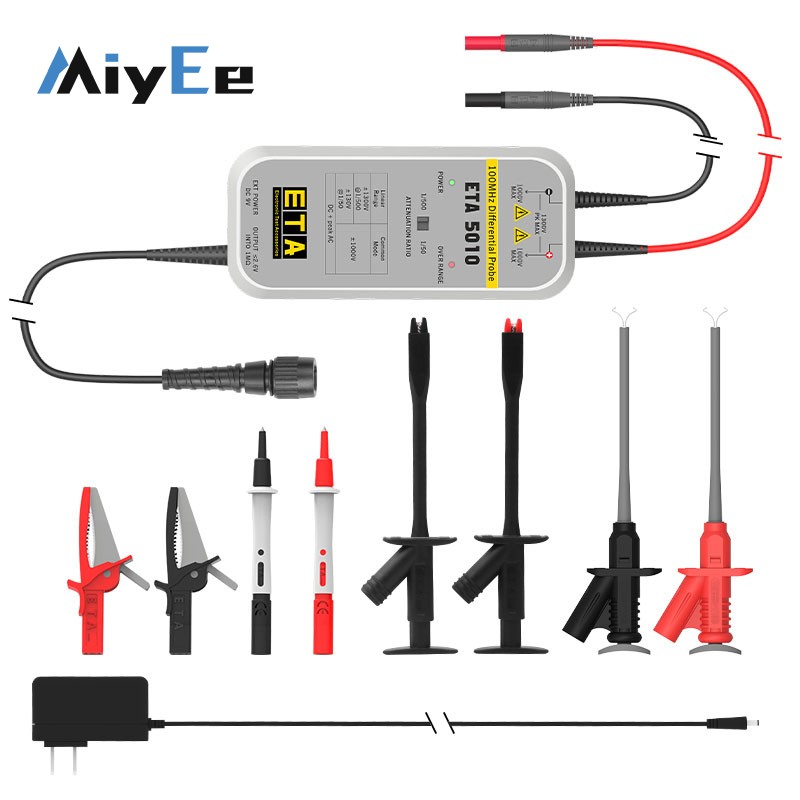 Miyee ETA5002/ETA5010/ETA5026  - огляд і ціна High Voltage Differential Probe 100Mhz 1300V