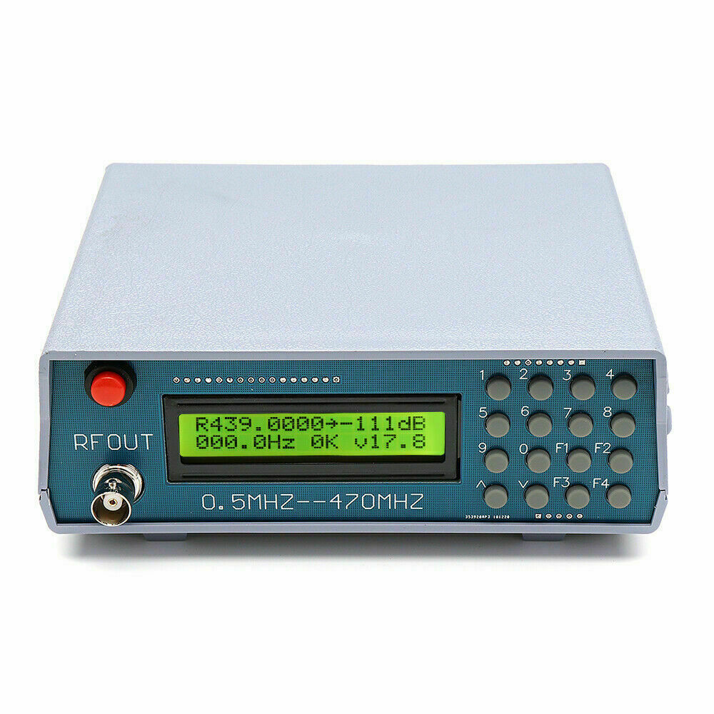 0.5Mhz-470Mhz RF Signal Genera - огляд і ціна Rf Signal Generator 0.5Mhz To 470Mhz