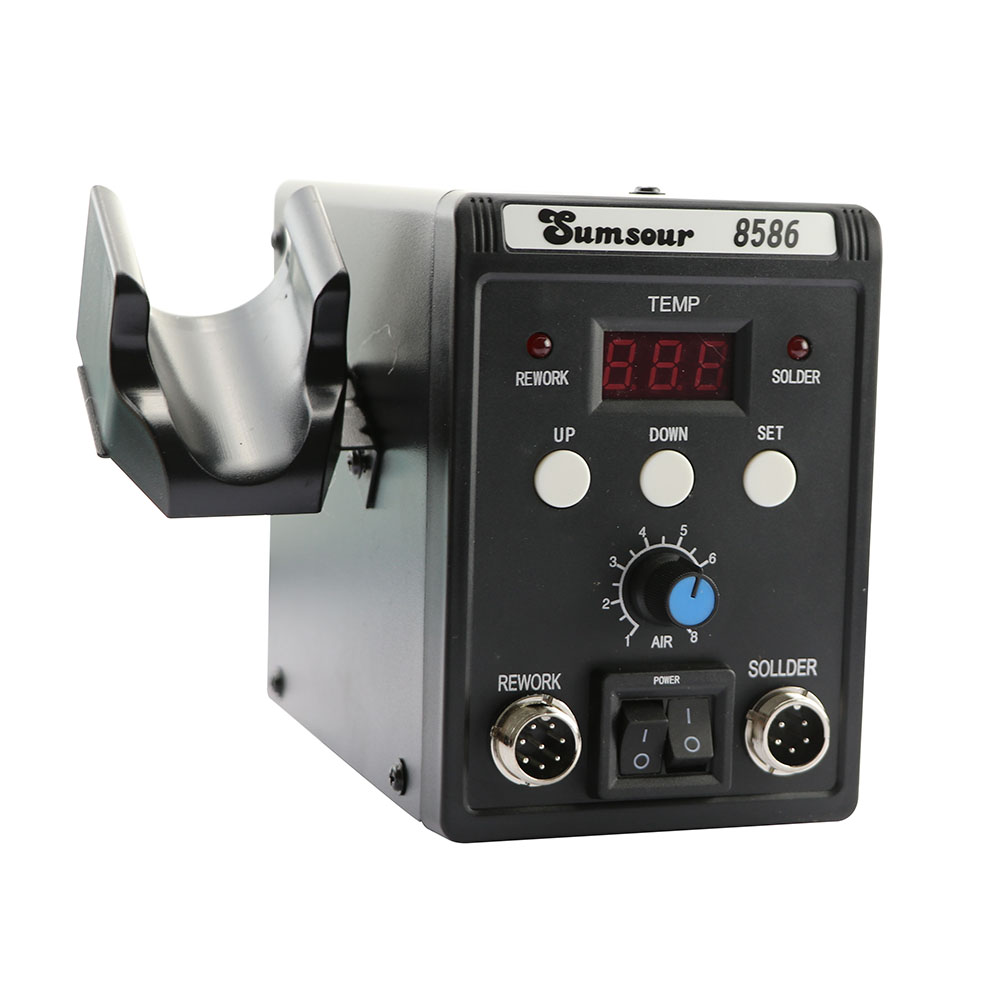 8586 700W 2 in 1 Digital Displ - огляд і ціна Smd Rework Station Hot Air Soldering 2 In 1