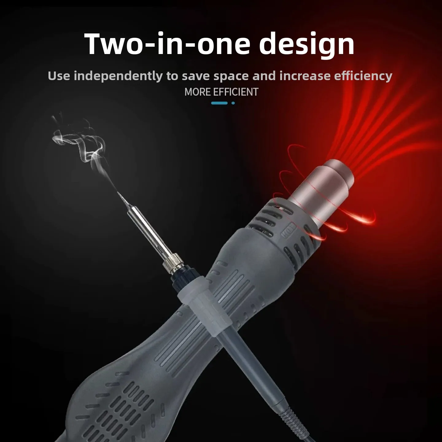 8878D 2-in-1 Rework Station –  - огляд і ціна Smd Rework Station Hot Air Soldering 2 In 1