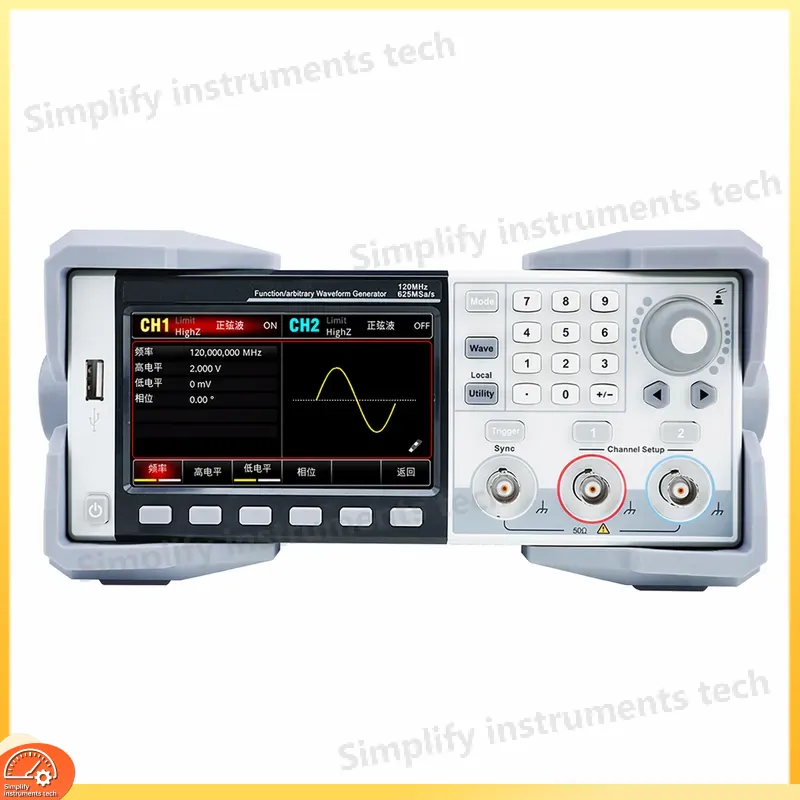 High Precision Arbitrary Wavef - огляд і ціна Dual Channel Arbitrary Waveform Function Generator 60Mhz