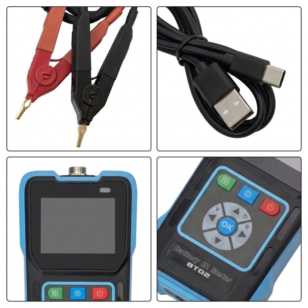 BT02 For Battery Internal Resi - огляд і ціна Battery Internal Resistance Tester Four Wire