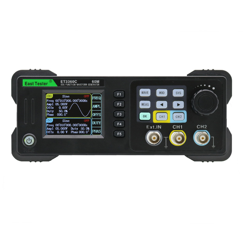 East Tester ET3320C ET3340C ET - огляд і ціна Dual Channel Arbitrary Waveform Function Generator 60Mhz