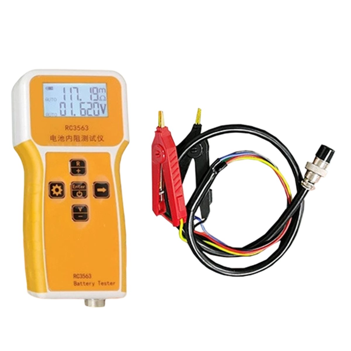 RC3563 High- Internal Resistan - огляд і ціна Battery Internal Resistance Tester Four Wire
