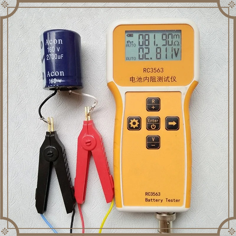 RC3563 Battery Internal Resist - огляд і ціна Battery Internal Resistance Tester Four Wire