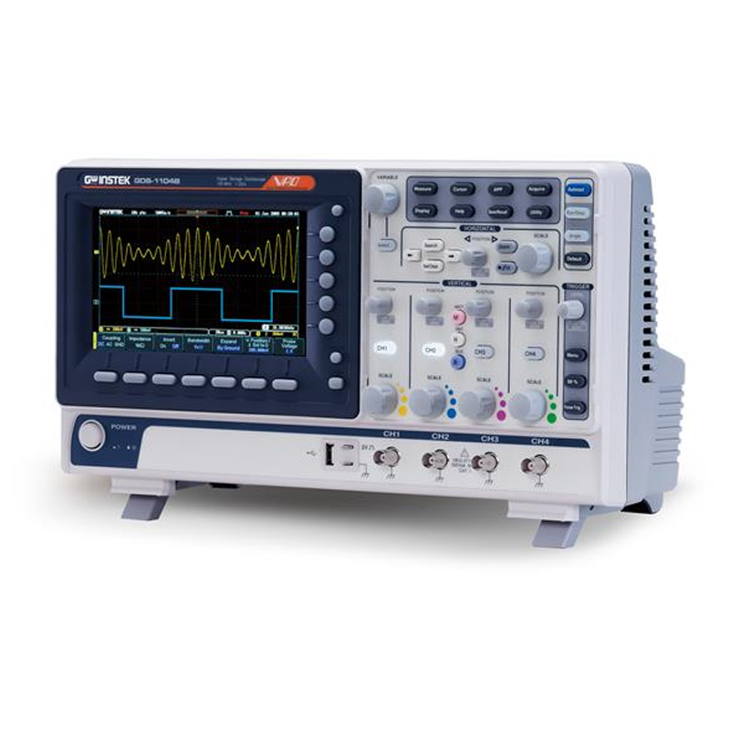 GDS-1104B 4-Channel 100MHz Por - огляд і ціна Digital Storage Oscilloscope 4 Channel 100Mhz