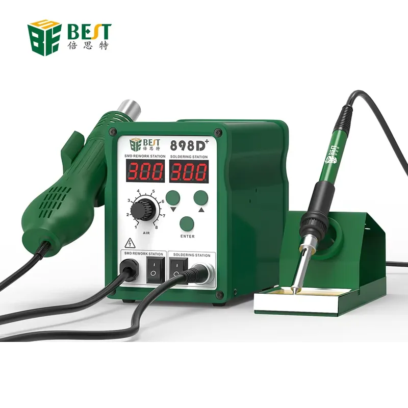 BST-898d+ Digital Soldering St - огляд і ціна Smd Rework Station Hot Air Soldering 2 In 1