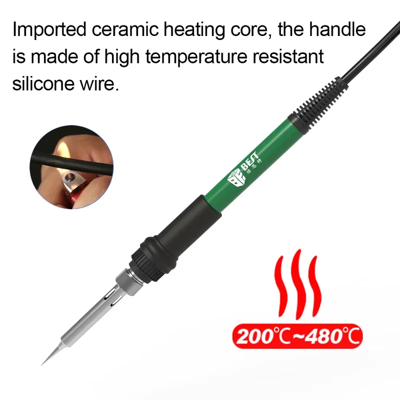 BST-898d+ Digital Soldering St - огляд і ціна Smd Rework Station Hot Air Soldering 2 In 1